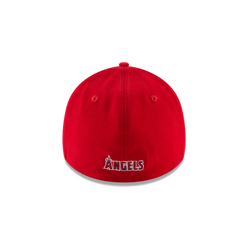 Anaheim Angels MLB New Era Men Red 39Thirty Team Classic Stretch Fit Hat product image 2, provided for visual reference and