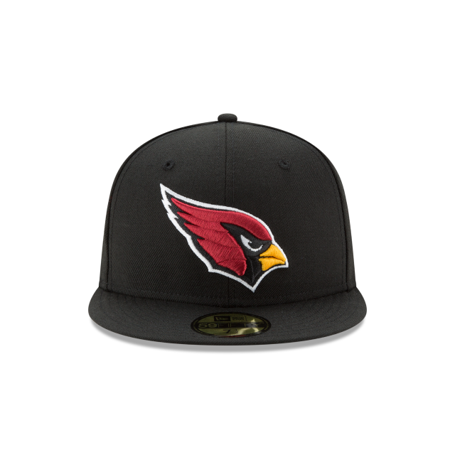 Arizona Cardinals NFL New Era Men Black 59Fifty Team Basic Fitted Hat product image 3, provided for visual reference and