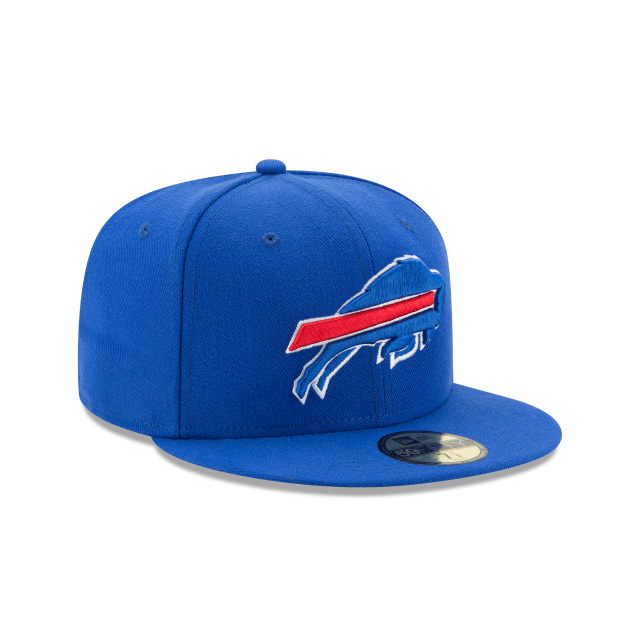 Buffalo Bills NFL New Era Men Majestic Blue 59Fifty Team Basic Fitted Hat product image 4, provided for visual reference and