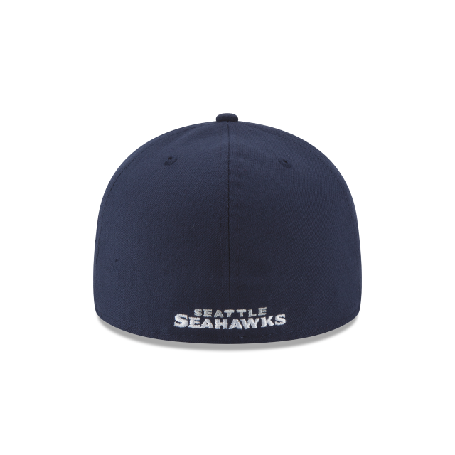 Seattle Seahawks NFL New Era Men Oceanside Blue 59Fifty Team Basic Fitted Hat product image 2, provided for visual reference