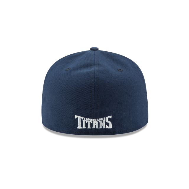 Tennessee Titans NFL New Era Men Oceanside Blue 59Fifty Team Basic Fitted Hat product image 2, provided for visual reference