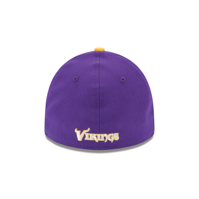 Minnesota Vikings NFL New Era Men True Purple 39Thirty Team Classic Stretch Fit Hat product image 2, provided for visual