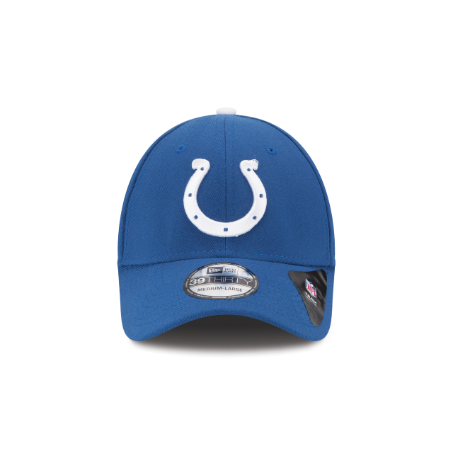 Indianapolis Colts NFL New Era Men Blue 39Thirty Team Classic Stretch Fit Hat product image 3, provided for visual reference