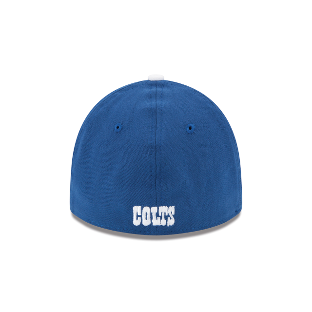 Indianapolis Colts NFL New Era Men Blue 39Thirty Team Classic Stretch Fit Hat product image 2, provided for visual reference