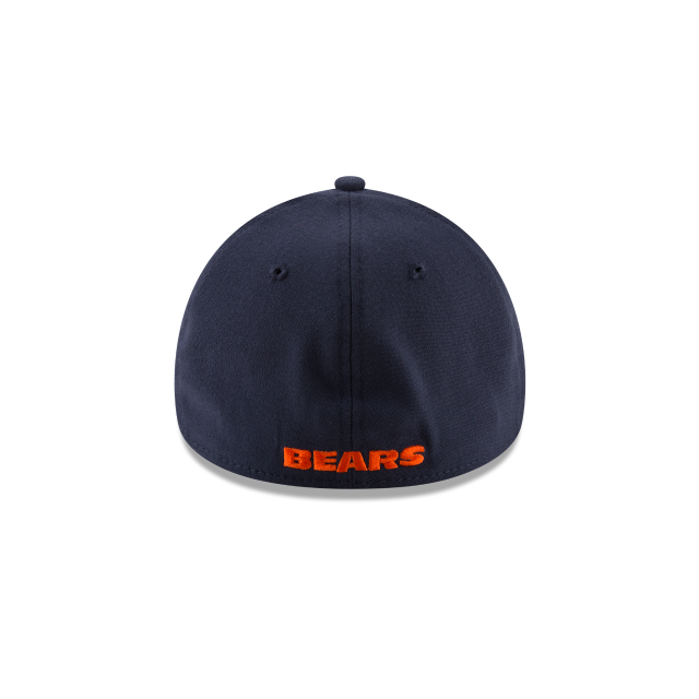 Chicago Bears NFL New Era Men Navy 39Thirty Team Classic Stretch Fit Hat product image 2, provided for visual reference and