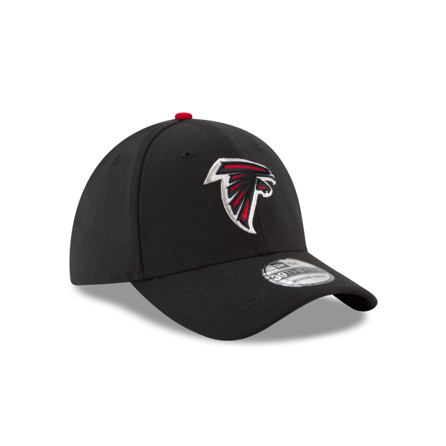 Atlanta Falcons NFL New Era Men Black 39Thirty Team Classic Stretch Fit Hat product image 4, provided for visual reference