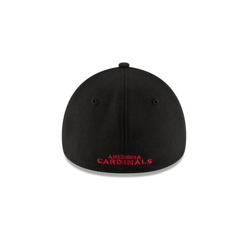 Arizona Cardinals NFL New Era Men Black 39Thirty Team Classic Stretch Fit Hat product image 2, provided for visual reference