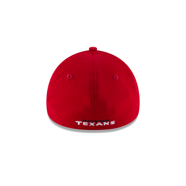 Houston Texans NFL New Era Men Scarlet Red 39Thirty Team Classic Stretch Fit Hat product image 2, provided for visual