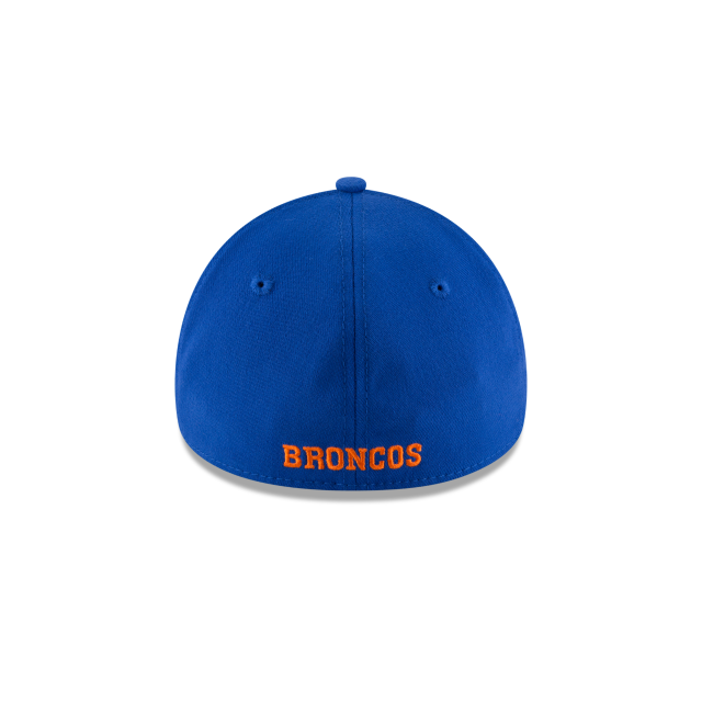 Denver Broncos NFL New Era Men Royal 39Thirty Classic Logo Stretch Fit Hat product image 2, provided for visual reference
