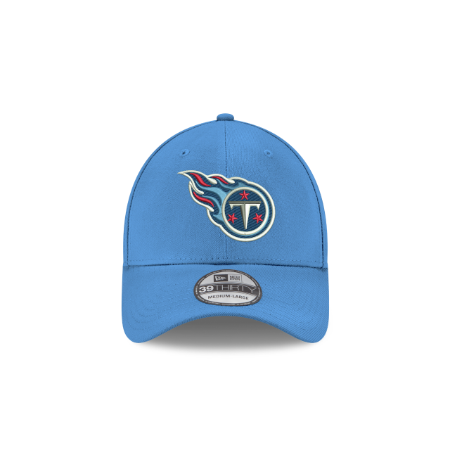 Tennessee Titans NFL New Era Men Light Blue 39Thirty Team Classic Stretch Fit Hat product image 3, provided for visual