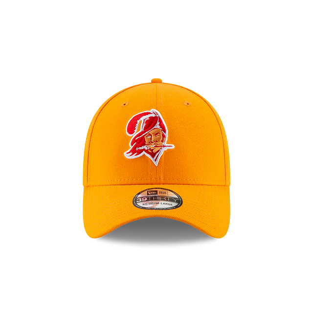 Tampa Bay Buccaneers NFL New Era Men Orange 39Thirty Classic Logo Stretch Fit Hat product image 3, provided for visual