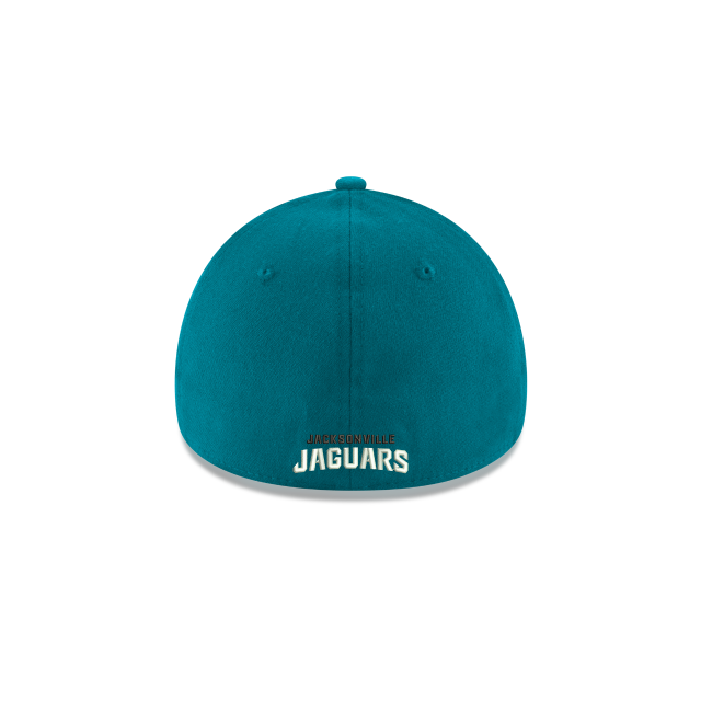 Jacksonville Jaguars NFL New Era Men Teal 39Thirty Team Classic Stretch Fit Hat product image 2, provided for visual