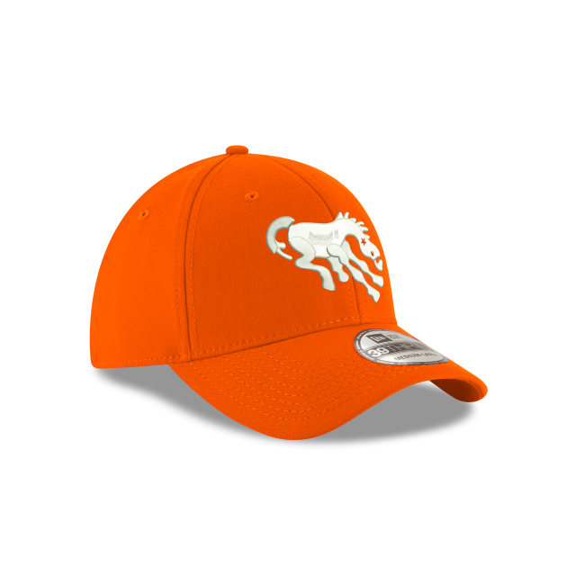 Denver Broncos NFL New Era Men Orange 39Thirty Team Classic Alternate Stretch Fit Hat product image 4, provided for visual