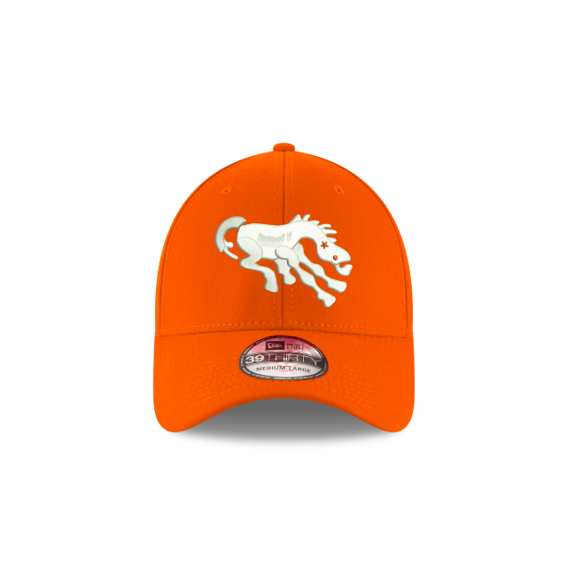 Denver Broncos NFL New Era Men Orange 39Thirty Team Classic Alternate Stretch Fit Hat product image 3, provided for visual