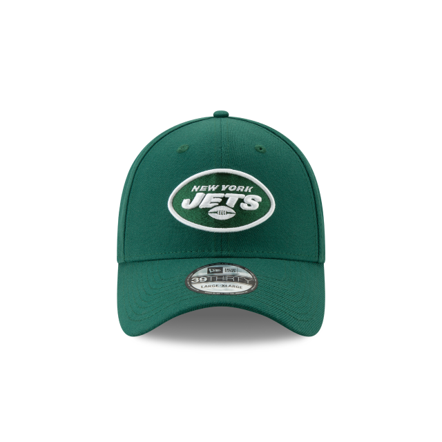New York Jets NFL New Era Men Green 39Thirty Team Classic Stretch Fit Hat product image 3, provided for visual reference and