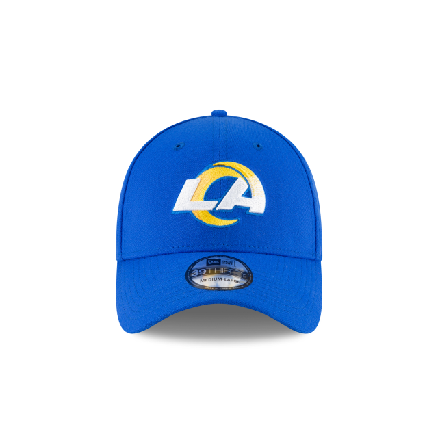 Los Angeles Rams NFL New Era Men Blue 39Thirty Team Classic Stretch Fit Hat product image 3, provided for visual reference