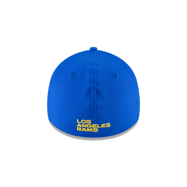 Los Angeles Rams NFL New Era Men Blue 39Thirty Team Classic Stretch Fit Hat product image 2, provided for visual reference