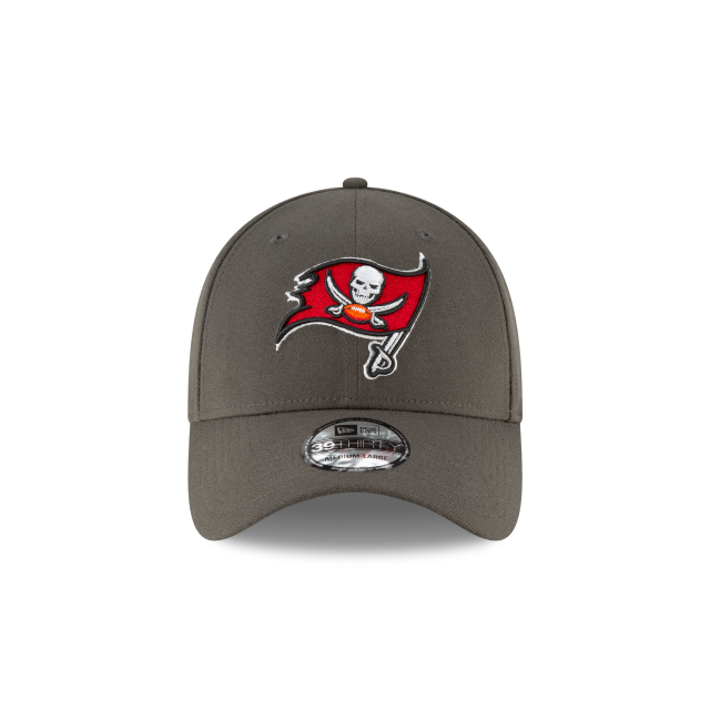 Tampa Bay Buccaneers NFL New Era Men Grey 39Thirty Team Classic Stretch Fit Hat product image 3, provided for visual