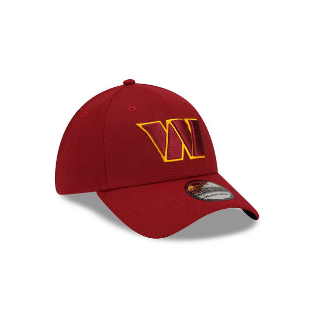 Washington Commander NFL New Era Men Burgundy 39Thirty Team Classic Stretch Fit Hat product image 4, provided for visual