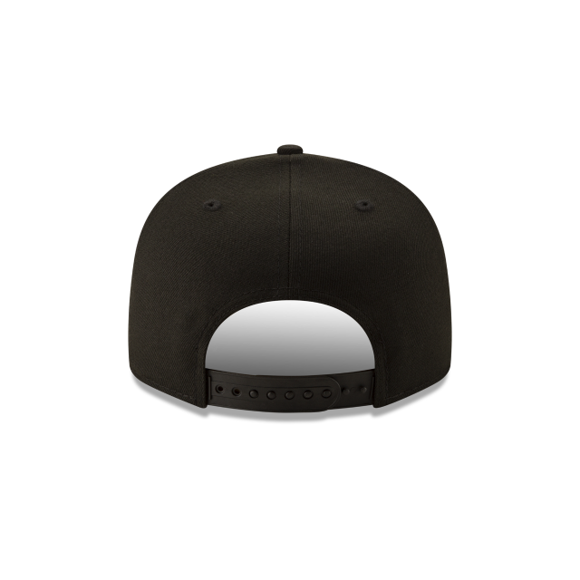 New Orleans Saints NFL New Era Men Black White 9Fifty Basic Snapback product image 2, provided for visual reference and