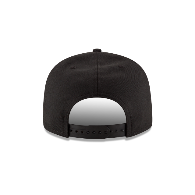 Kansas City Chiefs NFL New Era Men Black White 9Fifty Basic Snapback product image 2, provided for visual reference and