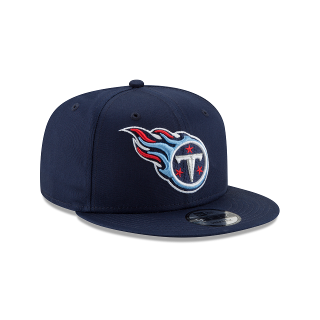 Tennessee Titans NFL New Era Men Oceanside Blue 9Fifty Basic Snapback product image 4, provided for visual reference and