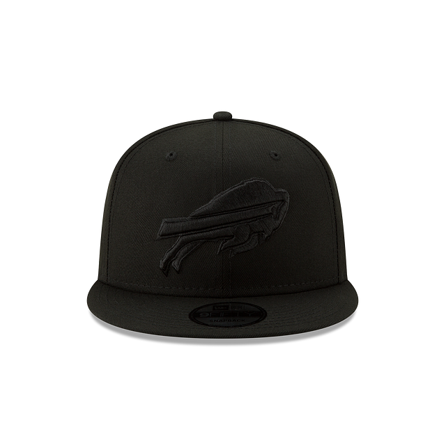 Buffalo Bills NFL New Era Men Black On Black 9Fifty Basic Snapback product image 3, provided for visual reference and