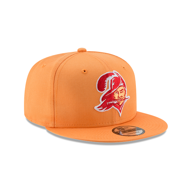Tampa Bay Buccaneers NFL New Era Men Orange 9Fifty Classic Logo Basic Snapback product image 4, provided for visual