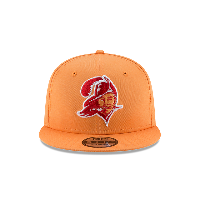 Tampa Bay Buccaneers NFL New Era Men Orange 9Fifty Classic Logo Basic Snapback product image 3, provided for visual