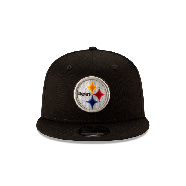 Pittsburgh Steelers NFL New Era Men Black 9Fifty Basic Snapback product image 3, provided for visual reference and product