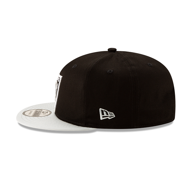 Las Vegas Raiders NFL New Era Men Black/Grey 9Fifty 2 Tone Basic Snapback product image 3, provided for visual reference and