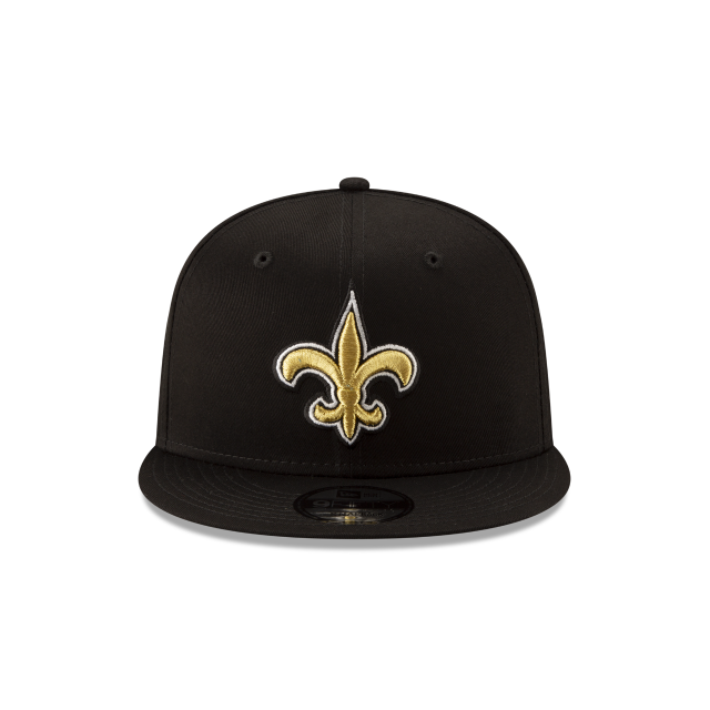 New Orleans Saints NFL New Era Men Black 9Fifty Basic Snapback product image 3, provided for visual reference and product