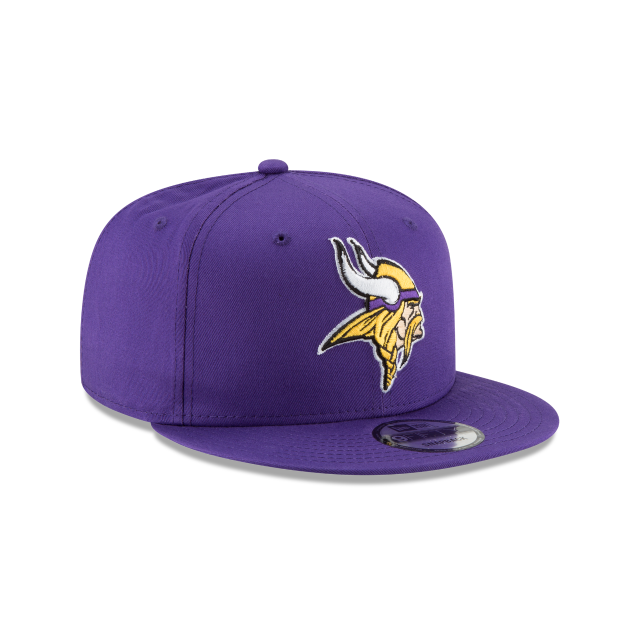 Minnesota Vikings NFL New Era Men True Purple 9Fifty Basic Snapback product image 5, provided for visual reference and