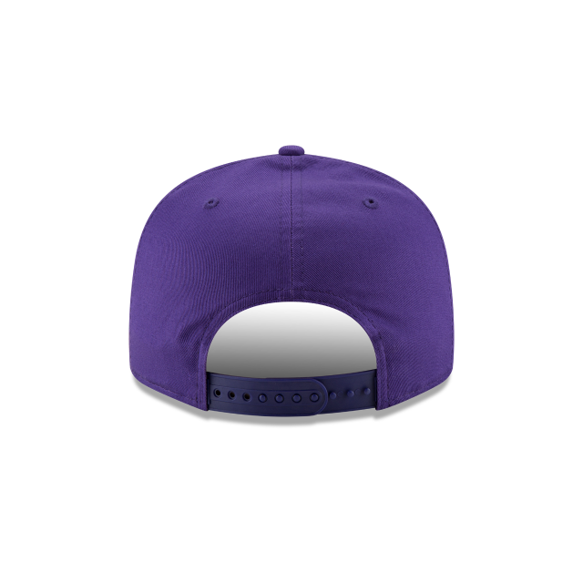 Minnesota Vikings NFL New Era Men True Purple 9Fifty Basic Snapback product image 2, provided for visual reference and