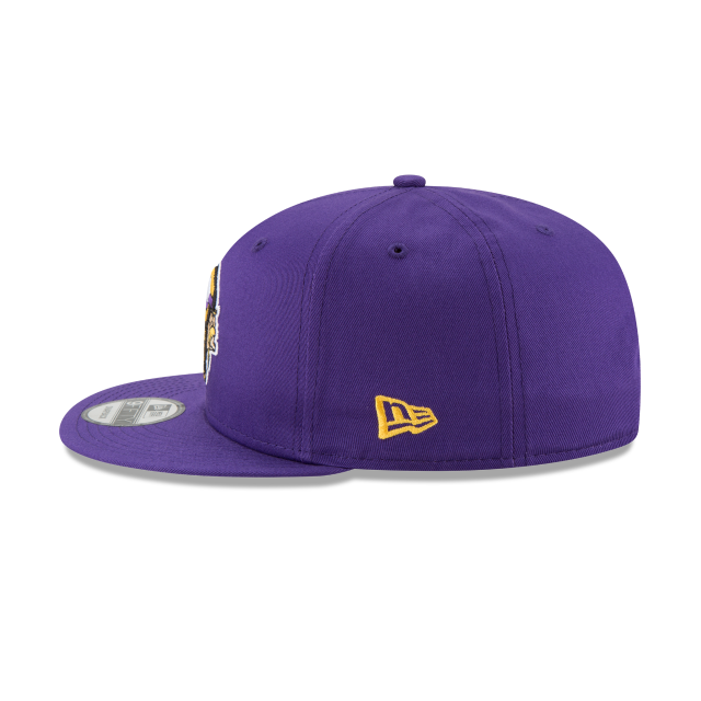 Minnesota Vikings NFL New Era Men True Purple 9Fifty Basic Snapback product image 4, provided for visual reference and