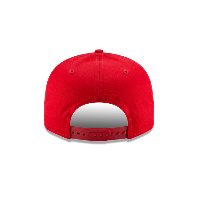 Kansas City Chiefs NFL New Era Men Red 9Fifty Basic Snapback product image 2, provided for visual reference and product