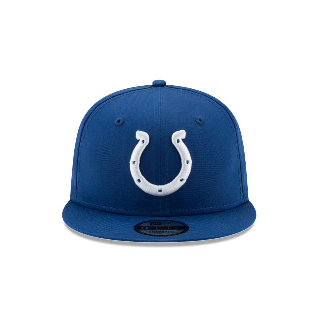 Indianapolis Colts NFL New Era Men Royal 9Fifty Basic Snapback product image 3, provided for visual reference and product