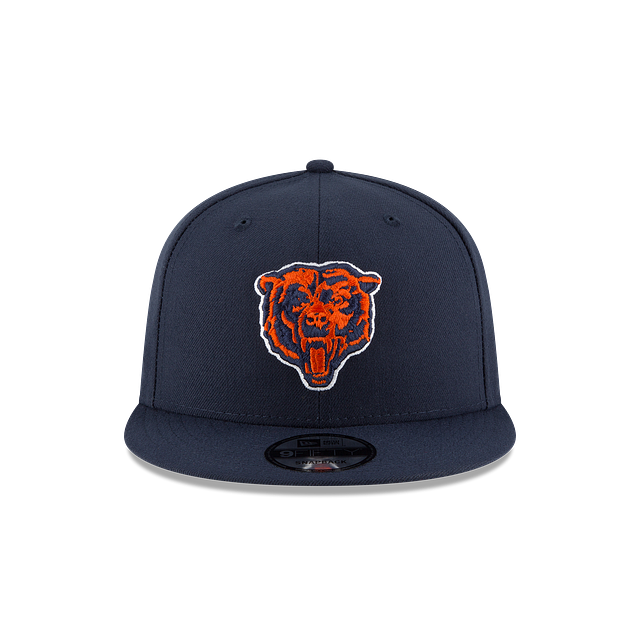 Chicago Bears NFL New Era Men Navy 9Fifty Head Logo Basic Snapback product image 3, provided for visual reference and