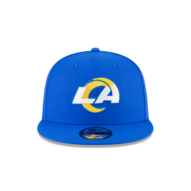 Los Angeles Rams NFL New Era Men Blue 9Fifty Basic Snapback product image 3, provided for visual reference and product