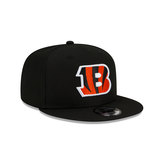 Cincinnati Bengals NFL New Era Men Black 9Fifty Basic Snapback product image 4, provided for visual reference and product