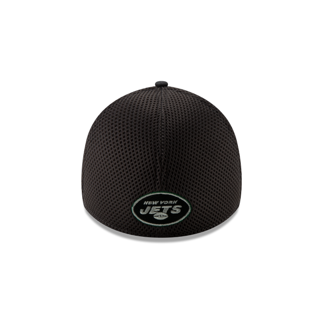 New York Jets NFL New Era Men Grey 39Thirty Grayed Out Neo 2 Stretch Fit Hat product image 2, provided for visual reference