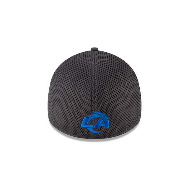 Los Angeles Rams NFL New Era Men Grey 39Thirty Grayed Out Neo 2 Stretch Fit Hat product image 2, provided for visual