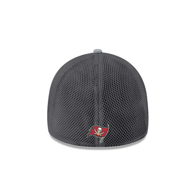 Tampa Bay Buccaneers NFL New Era Men Grey 39Thirty Grayed Out Neo 2 Stretch Fit Hat product image 2, provided for visual