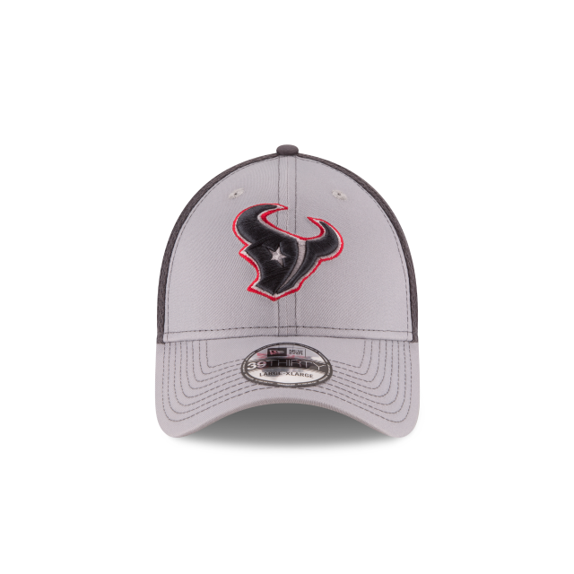 Houston Texans NFL New Era Men Grey 39Thirty Grayed Out Neo 2 Stretch Fit Hat product image 3, provided for visual reference