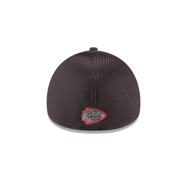 Kansas City Chiefs NFL New Era Men Grey 39Thirty Grayed Out Neo 2 Stretch Fit Hat product image 2, provided for visual