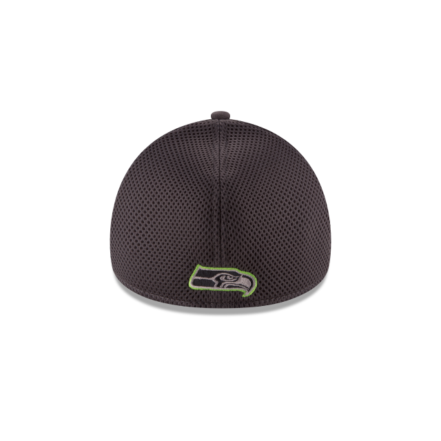 Seattle Seahawks NFL New Era Men Grey 39Thirty Grayed Out Neo 2 Stretch Fit Hat product image 2, provided for visual