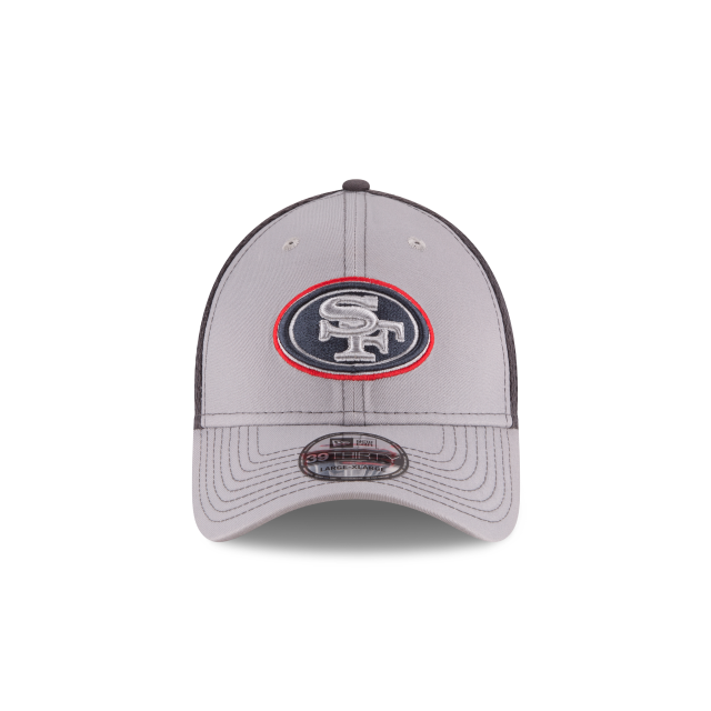 San Francisco 49Ers NFL New Era Men Grey 39Thirty Grayed Out Neo 2 Stretch Fit Hat product image 3, provided for visual
