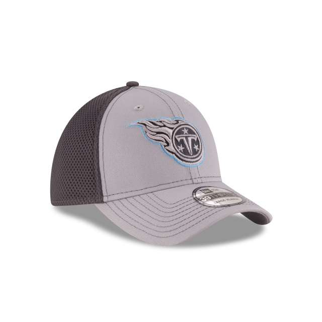 Tennessee Titans NFL New Era Men Grey 39Thirty Grayed Out Neo 2 Stretch Fit Hat product image 4, provided for visual