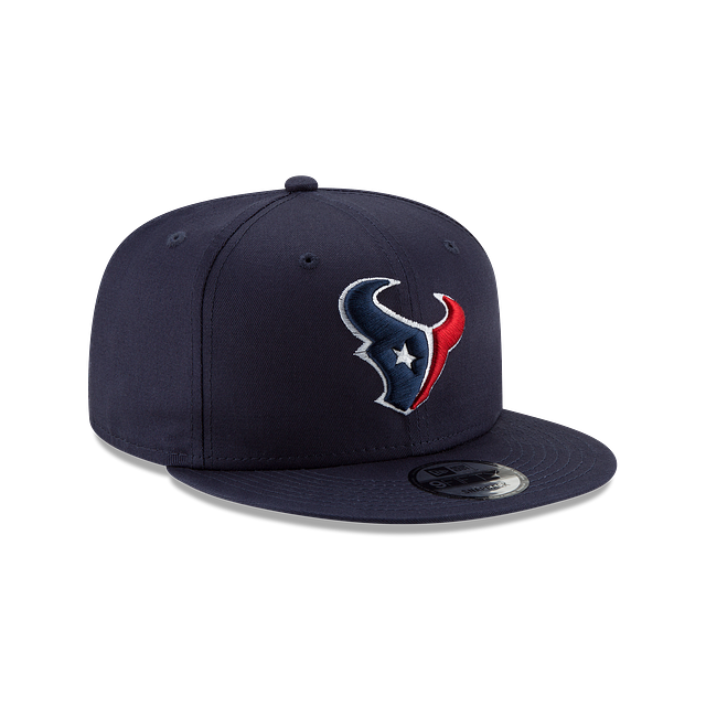 Houston Texans NFL New Era Men Oceanside Blue 9Fifty Basic Snapback product image 4, provided for visual reference and