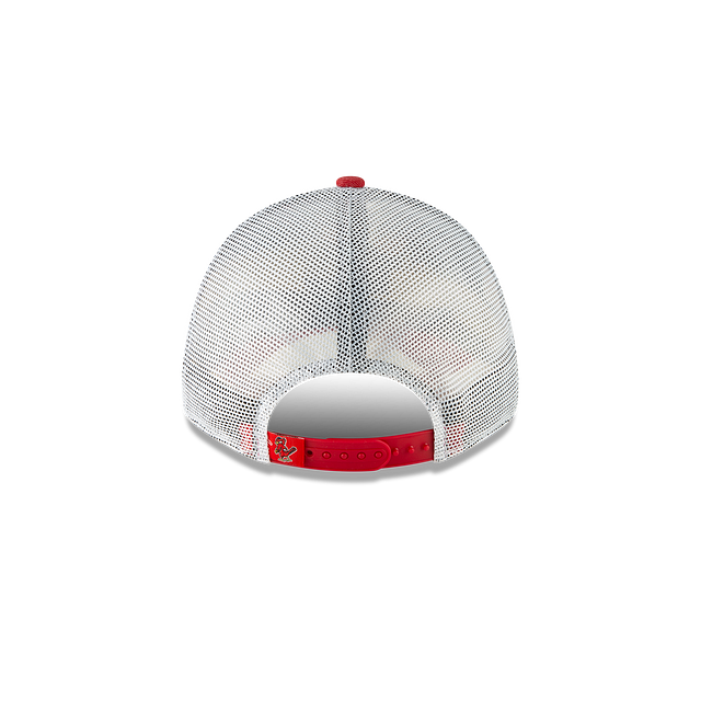 St. Louis Cardinals MLB New Era Men Red 9Forty Cooperstown Washed Trucker Adjustable Hat product image 2, provided for
